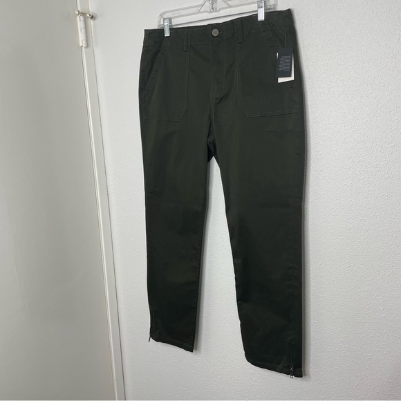 New KUT from the Kloth Green Ankle Straight Leg size 16 - Picture 3 of 13